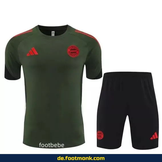 FC Bayern München Trikot 2025/2026 Heim – Authentisches Fußballtrikot Herren/Damen/Kinder – Offizielles Vereinstrikot mit Vert-Armée-Design – Jetzt günstig online kaufen