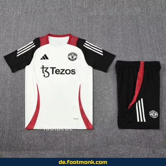 Manchester United Heimtrikot 2025/2026 – Weißes Fußballtrikot für Herren, Damen & Kinder | Authentisches Vereinstrikot von Adidas | Personalisierbar mit Name & Nummer