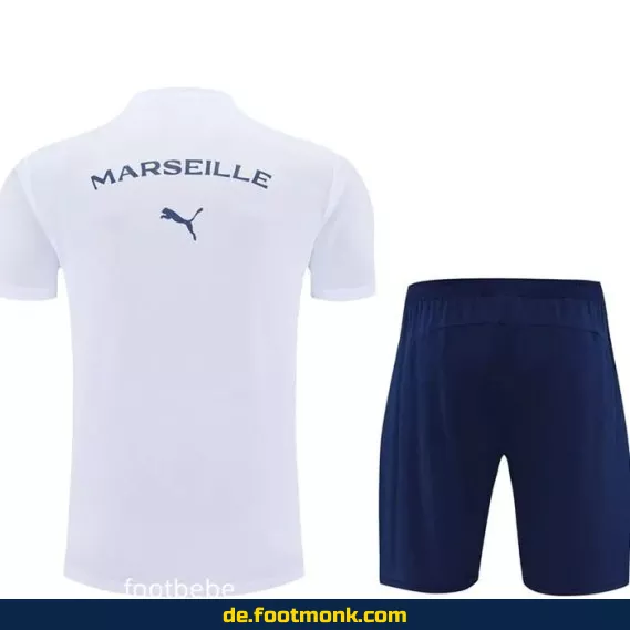 Authentisches Fußballtrikot 'Ensemble Marseille 2025/2026' Weiß – Günstig online kaufen | Personalisierbar | Herren, Damen & Kinder