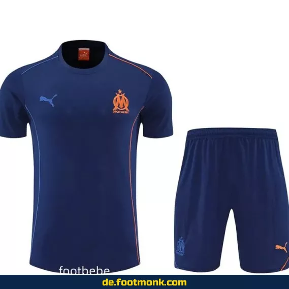 Offizielles Ensemble Marseille 2025/2026 Trikot – Royalblau | Herren, Damen & Kinder | Authentisches Vereinstrikot | Fußballtrikots günstig online kaufen | Nike/Adidas