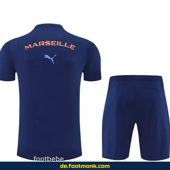 Offizielles Ensemble Marseille 2025/2026 Trikot – Royalblau | Herren, Damen & Kinder | Authentisches Vereinstrikot | Fußballtrikots günstig online kaufen | Nike/Adidas