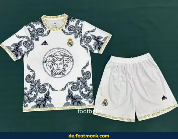Real Madrid Trikot 2025/2026 Heim – Authentisches Vereinstrikot von Versace | Herren, Damen & Kinder | Personalisierbar | Günstig online kaufen
