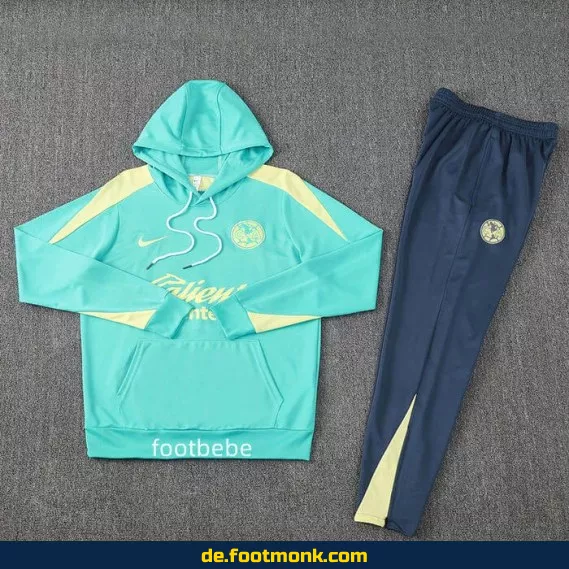 Club América 2024/2025 Ensemble Sweat Kapuze Blau – Authentisches Fußballtrikot Set | Herren & Damen | Günstige Vereinstrikots | Nike/Adidas