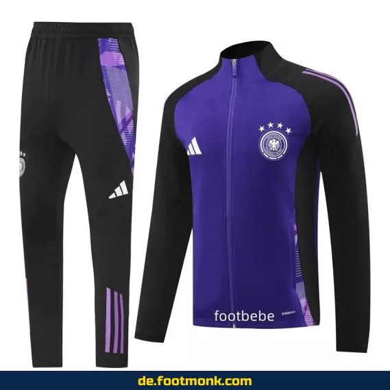 Deutschland Trikot 2024/2025 – Violette Auswärtsveste | Authentisches Fußballtrikot Herren/Damen/Kinder | Bundesliga & Nationalmannschaft | Nike/Adidas | Personalisierbar