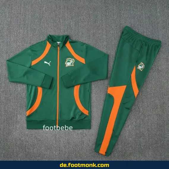 Fußballtrikot-Set Côte d'Ivoire 2025/2026 – Grün | Authentische Vereinstrikots | Herren, Damen & Kinder | Günstig online kaufen