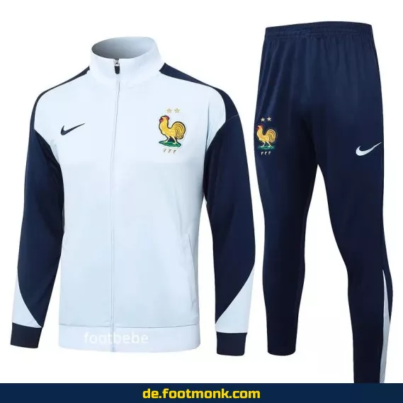 Frankreich Heimtrikot 2024/2025 – Weiß | Authentische Fußballtrikots | Herren, Damen & Kinder | Fussballtrikots günstig online kaufen