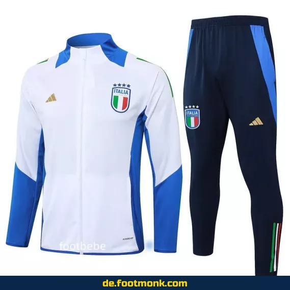 Fußballtrikot-Set Italien 2024/2025 Weiß – Authentische Vereinstrikots | Herren, Damen & Kinder