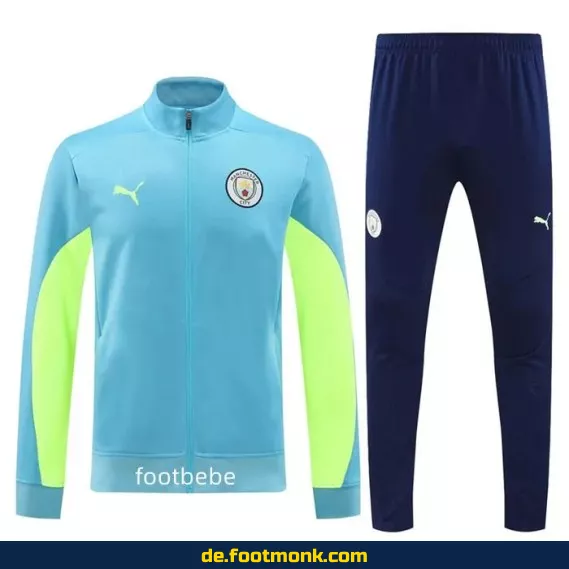Manchester City Heimtrikot 2024/2025 – Authentisches Fußballtrikot Herren/Damen/Kinder | Blaues Vereinstrikot | Nike/Adidas | Personalisierbar mit Nummer & Name