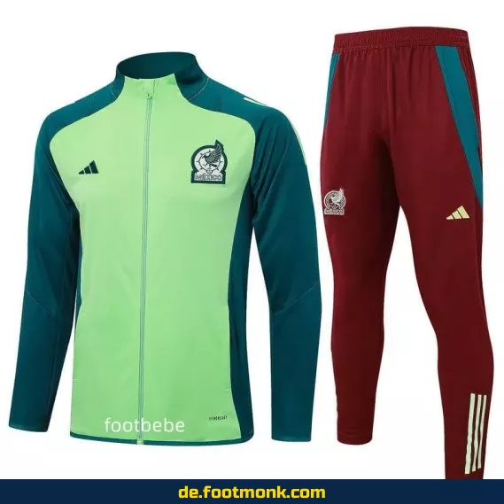 Fußballtrikot-Set Mexiko 2024/2025 grün – Herren/Damen/Kinder – Authentisches Vereinstrikot | Nike/Adidas | Personalisierbar