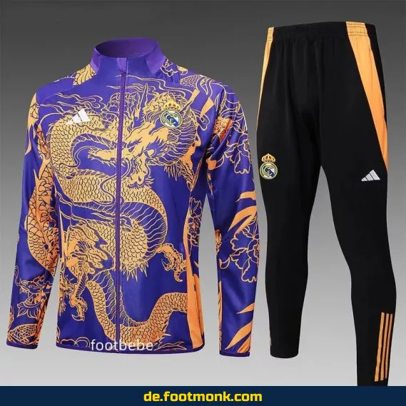 Real Madrid Trikot 2024/2025 – Dragon Violet – Authentisches Vereinstrikot für Herren, Damen & Kinder | Fußballtrikot günstig online kaufen | Nike/Adidas | Personalisierbar mit Nummer & Name