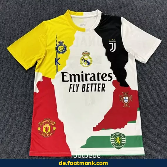 Fußballtrikot Set CR7 2025 – Authentisches Vereinstrikot von Ronaldo | Nike/Adidas | Herren, Damen & Kinder | Personalisierbar mit Nummer & Name