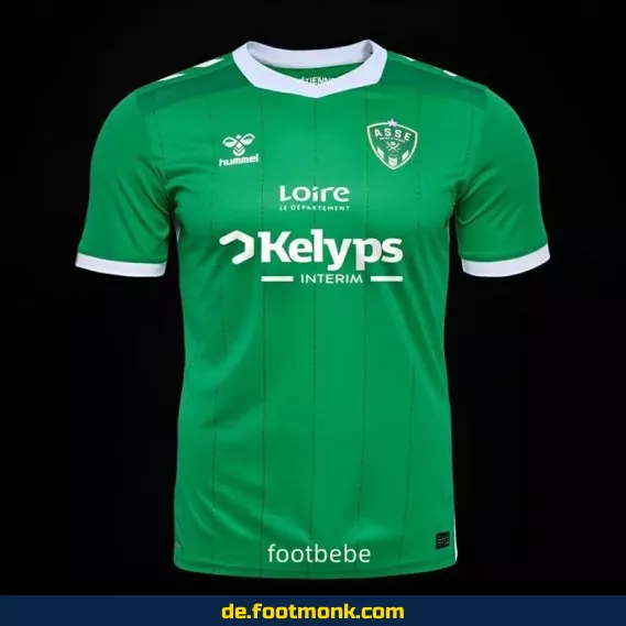 A.S. Saint-Étienne 2024/2025 Domicile Trikot in Grün – Authentisches Fußballtrikot für Herren, Damen und Kinder – Günstige Fußballtrikots online kaufen im Fußballtrikot Shop