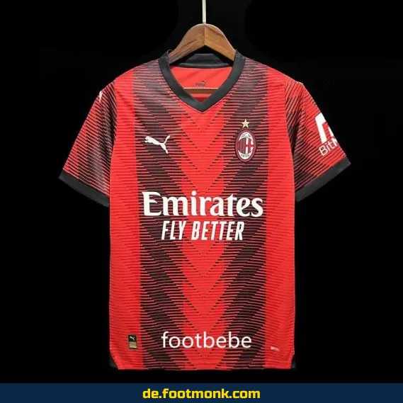 AC Milan Heimtrikot 2023/2024 Rot – Offizielles Fußballtrikot für Herren, Damen & Kinder | Günstige Fussballtrikots online kaufen | Nike Vereinstrikot mit Personalisierungsoption