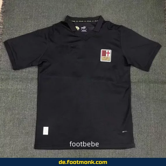 AC Milan Retro Trikot 2024 - 125 Jahre Edition (Schwarz) | Herren Fußballtrikot | Vintage Design | Nike/Adidas | Günstig kaufen