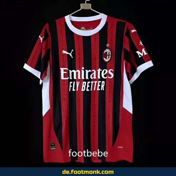 AC Milan Heimtrikot 2024/2025 – Offizielles Fußballtrikot für Herren, Damen & Kinder | Günstige Fussballtrikots online kaufen | Nike Vereinstrikot mit Personalisierung