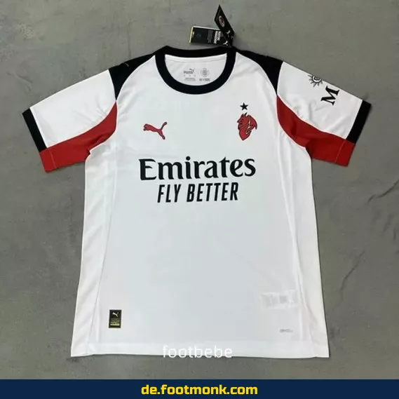 AC Milan Heimtrikot 2025/2026 Weiß – Authentisches Fußballtrikot für Herren | Günstig online kaufen | Nike Vereinstrikot
