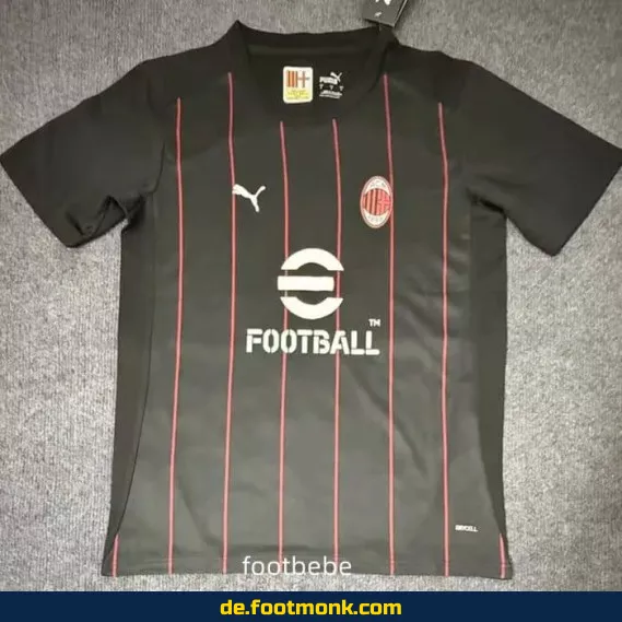 AC Milan Trikot 2025/2026 Concept – Schwarz | Offiziell | Herren/Damen/Kinder | Fußballtrikot günstig kaufen | Nike/Adidas | Personalisierbar