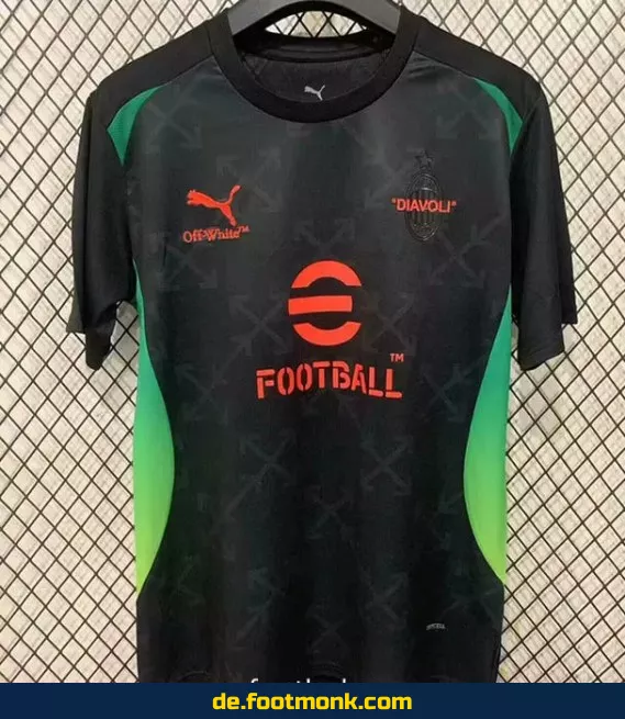 AC Milan Trikot 2025/2026 Sonderedition Schwarz – Offiziell & Authentisch | Herren, Damen & Kinder | Personalisierbar | Nike/Adidas | Bundesliga & Retro Trikots