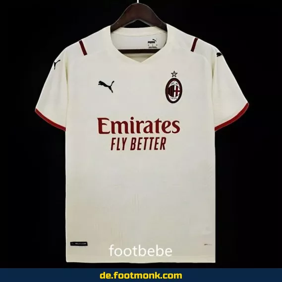 AC Milan Vintage Trikot 2021/2022 Auswärts – Authentisches Retro Fußballtrikot für Herren