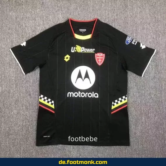 AC Monza 2024/2025 Drittes Trikot Schwarz – Authentisches Fußballtrikot Herren/Damen/Kinder | Günstige Vereinstrikots online kaufen