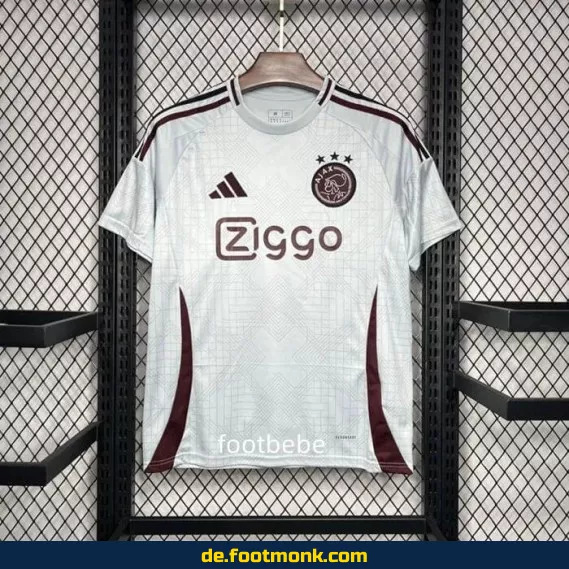 Ajax Drittes Trikot 2024/2025 – Fußballtrikot Herren/Damen/Kinder | Günstig Online Kaufen | Authentisches Vereinstrikot | Personalisierbar