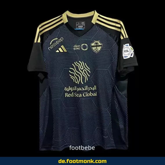 Al-Ahli Saudi 2024/2025 Drittes Trikot Schwarz – Authentisches Vereinstrikot für Herren, Damen & Kinder | Fußballtrikot online kaufen | Nike/Adidas