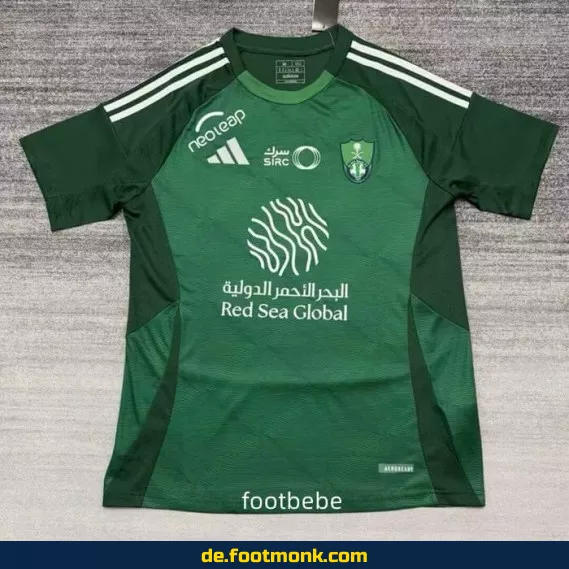 Al-Ahli Saudi 2024/2025 grünes Fußballtrikot – Herren/Damen/Kinder – Authentisches Vereinstrikot – Jetzt günstig online kaufen