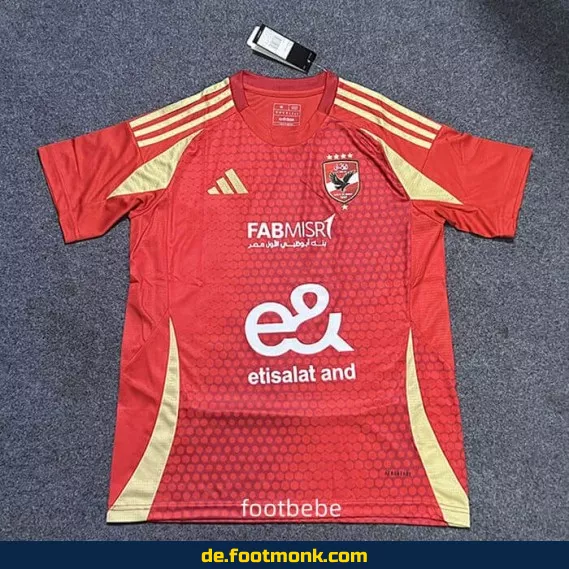 Al Ahly SC Heimtrikot 2024/2025 – Rot | Authentisches Fußballtrikot | Herren, Damen & Kinder | Nike/Adidas | Personalisierbar | Günstig online kaufen