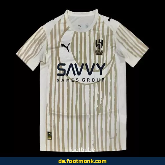 Al-Hilal Saudi Heimtrikot 2025/2026 – Weiß gebrochen | Fußballtrikot Herren/Damen/Kinder | Authentisches Vereinstrikot | Nike/Adidas | Personalisierbar