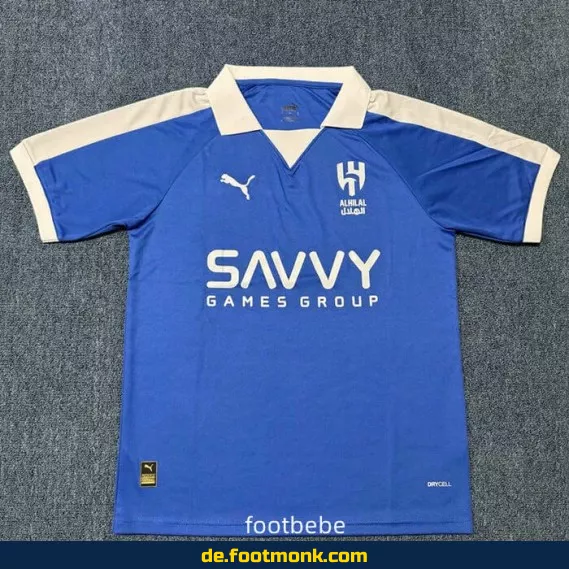 Al-Hilal Saudi Heimtrikot 2025/2026 – Blaues Fußballtrikot für Herren, Damen & Kinder | Günstig online kaufen | Authentisches Vereinstrikot