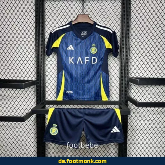 Al-Nassr Kinder Auswärtstrikot 2024/2025 – Fußballtrikot für Jungen & Mädchen | Günstige Fussballtrikots online kaufen