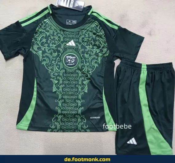 Algerien Kinder Fußballtrikot Auswärts 2024/2025 – Günstige Fussballtrikots online kaufen