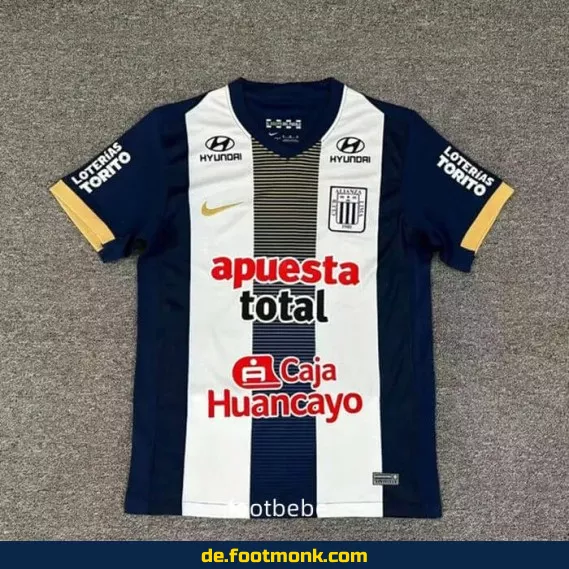 Alianza Lima Heimtrikot 2025/2026 – Fußballtrikot Herren/Damen/Kinder | Günstig & Authentisch | Nike/Adidas | Personalisierbar