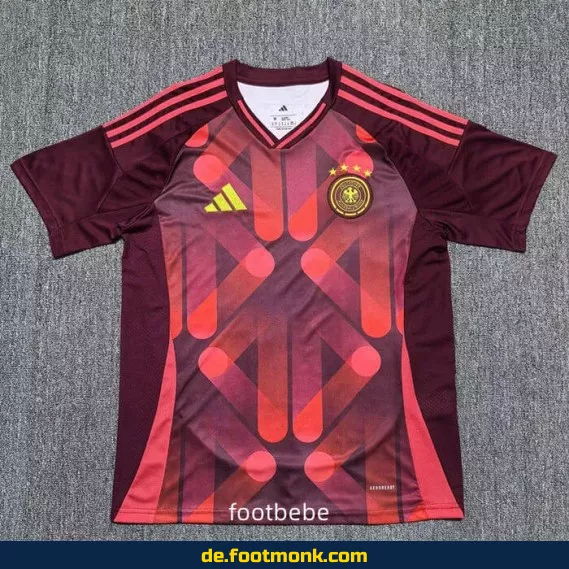 Deutschland Auswärtstrikot 2025 Rot – Offizielles Fußballtrikot Herren/Damen/Kinder | Nike/Adidas | Personalisierbar