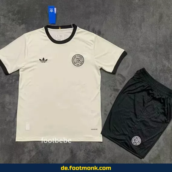 Deutschland Kinder Trikot 2024 – 125 Jahre Weiß, Fußballtrikot kaufen günstig, personalisiert, Vereins- und Fantrikot, Nike & Adidas, limitierte Kollektion