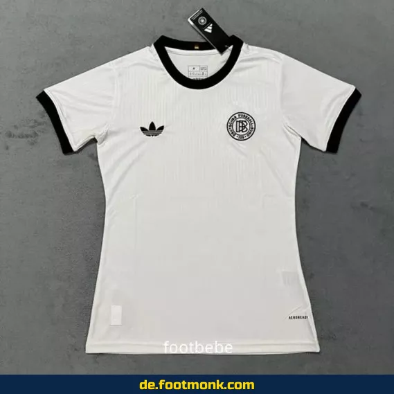 Deutschland Trikot Damen 2024 – 125 Jahre Weiß – Authentisches Fußballtrikot – Nike/Adidas – Nationalmannschaft – EM/WM – Personalisierbar
