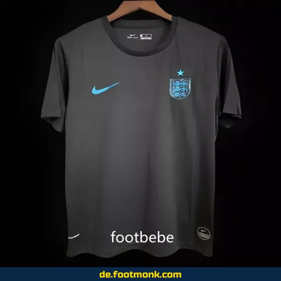England Trikot 2023/2024 – Special Edition Schwarz | Fußballtrikot Herren/Damen/Kinder | Authentisches Nike/Adidas Trikot | Fussballtrikots günstig kaufen