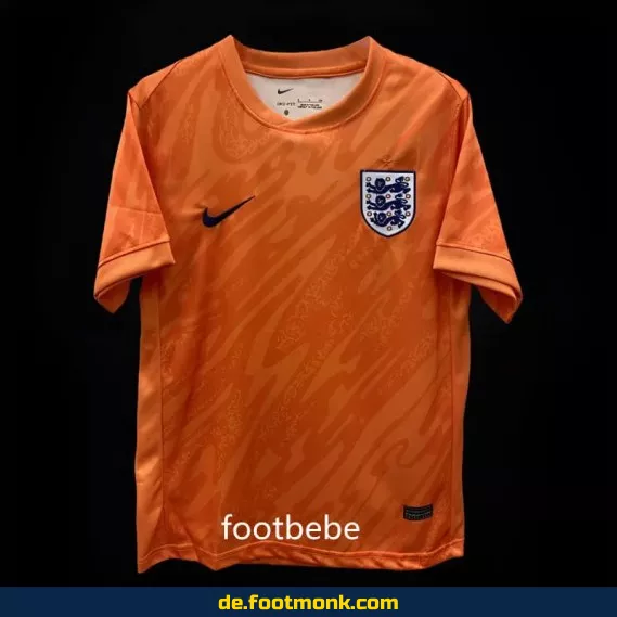 England Torwart-Trikot 2024 Orange – Fußballtrikot Herren/Damen/Kinder | Günstig kaufen | Authentisch | Nike/Adidas