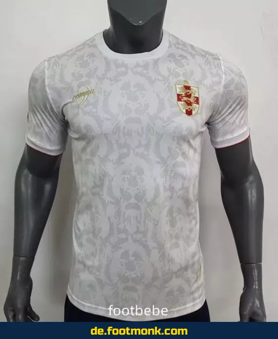 England Heimtrikot 2024/2025 Weiß – Offizielles Fußballtrikot Herren/Damen/Kinder – Authentisches Nike/Adidas Vereinstrikot – Personalisierbar mit Nummer & Name