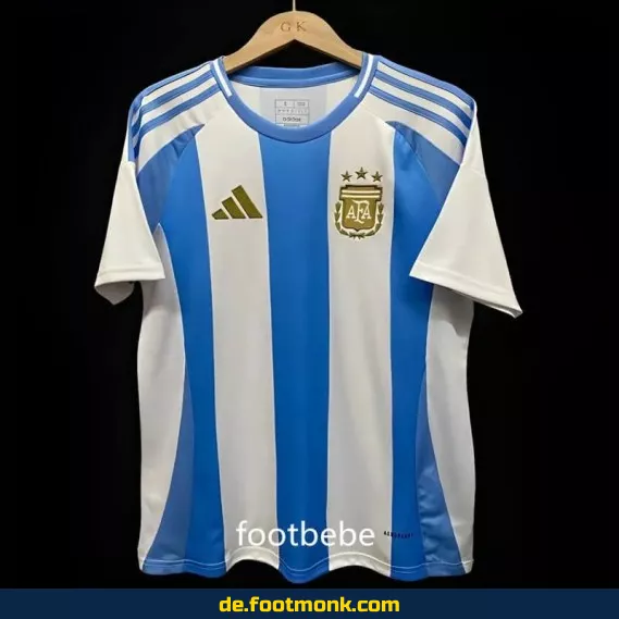 Argentinisches Heimtrikot 3 Sterne 2024 – Fußballtrikot Herren/Damen/Kinder – Authentisches Vereinstrikot – Jetzt günstig online kaufen