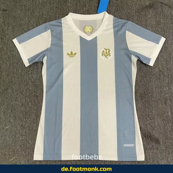 Argentinisches Fußballtrikot Damen 2024/2025 – 50-Jahre-Edition | Günstige Fussballtrikots online kaufen