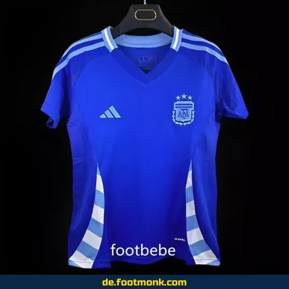Argentinien Damen Auswärtstrikot 2024 blau – Fußballtrikot Damen | Günstige Fussballtrikots | Authentische Vereinstrikots