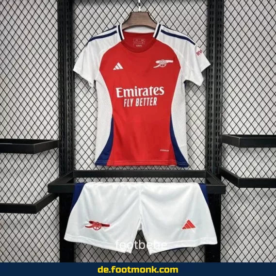 Arsenal Heimtrikot Kinder 2024/2025 – Fußballtrikots günstig online kaufen | Authentisches Vereinstrikot | Nike/Adidas