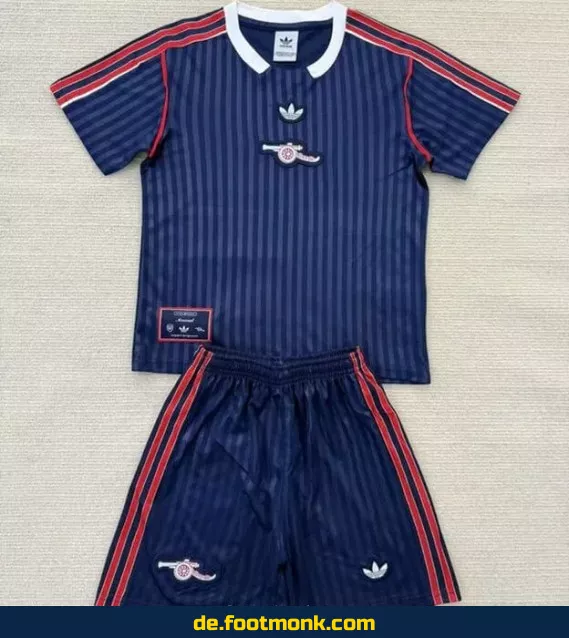 Arsenal Retro Kinder Fußballtrikot 2025/2026 – Günstige Fussballtrikots Online Kaufen