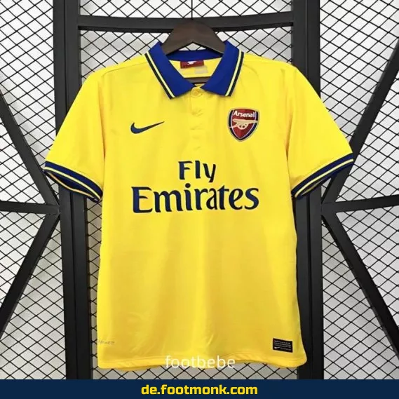 Arsenal Vintage Auswärtstrikot 2013/2014 – Authentisches Retro-Fußballtrikot für Herren