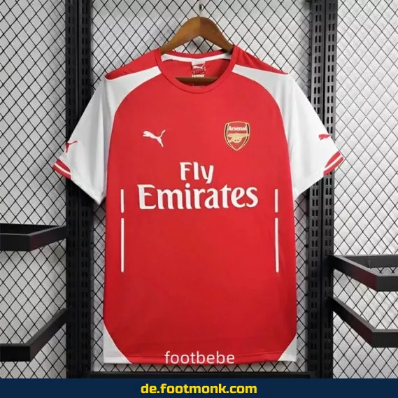 Arsenal Vintage Heimtrikot 2014/2015 – Authentisches Retro-Fußballtrikot für Herren (Original Design, günstig kaufen)