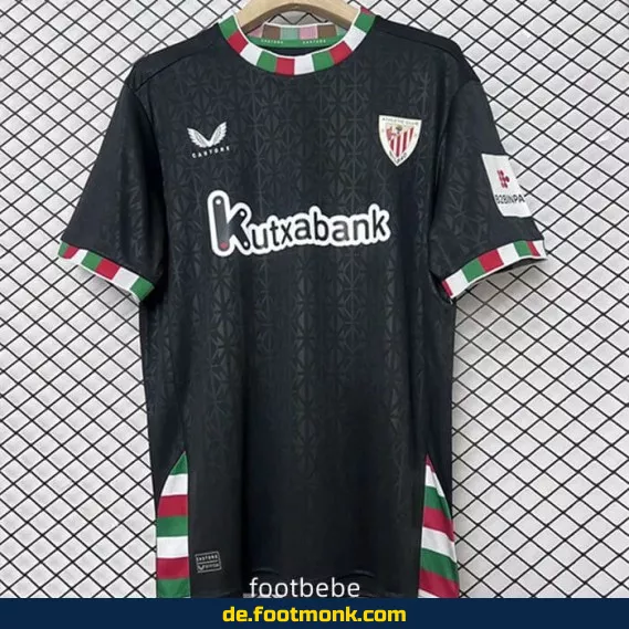 Authentisches Athletic Bilbao Viertes Trikot 2024/2025 – Fußballtrikot Herren/Damen/Kinder | Günstig online kaufen | Personalisierbar
