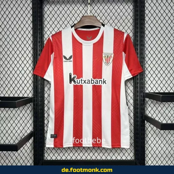 Authentisches Athletic Bilbao Heimtrikot 2024/2025 – Fußballtrikot Herren/Damen/Kinder | Günstig online kaufen