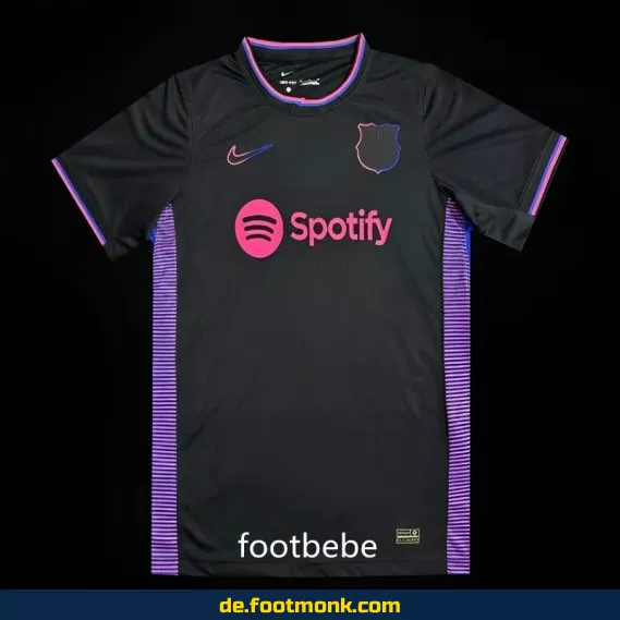 FC Barcelona Trainings-Trikot 2024/2025 schwarz – Fußballtrikot Herren/Damen/Kinder – Nike/Adidas Vereinstrikots
