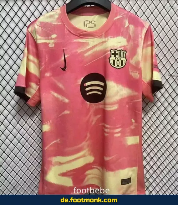 FC Barcelona Trikot 2024/2025 – Damen, Herren & Kinder – Rosa – Günstig online kaufen | Authentisches Fußballtrikot | Personalisierbar mit Nummer & Name